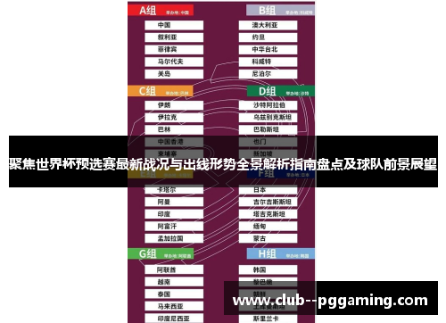 聚焦世界杯预选赛最新战况与出线形势全景解析指南盘点及球队前景展望